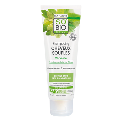 So Bio Shampoing Purifiant A La Verveine Et Huile  Essentielle De Citron 250Ml