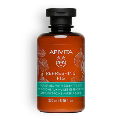 Apivita Gel Douche Rafraichissant Figue 250Ml