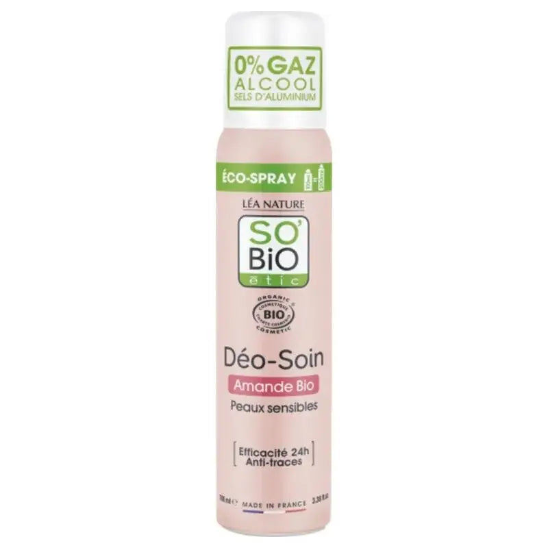 So Bio Deodorant Spray Amande 100Ml