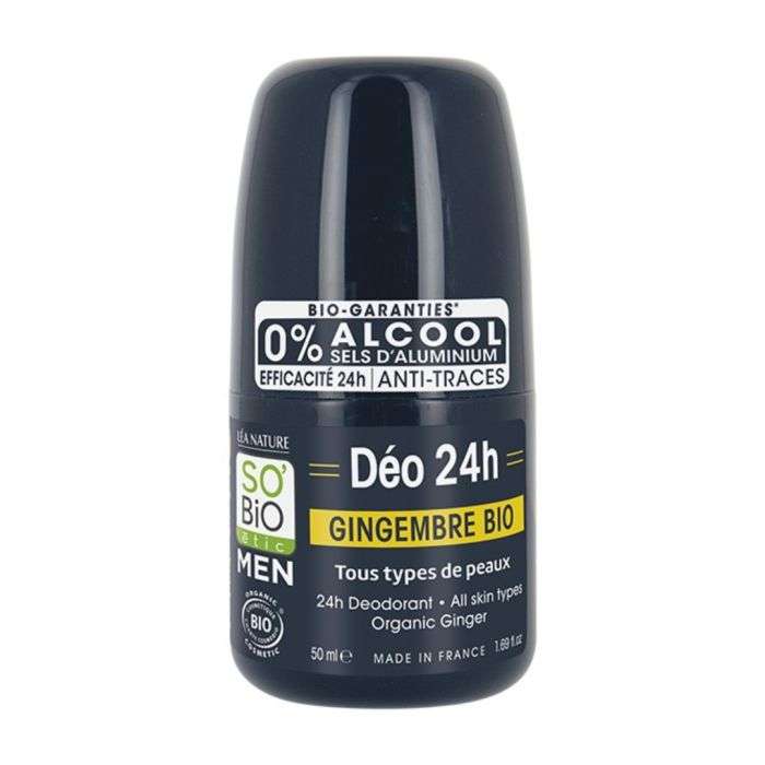 So Bio Deodorant Men Gingembre 50Ml