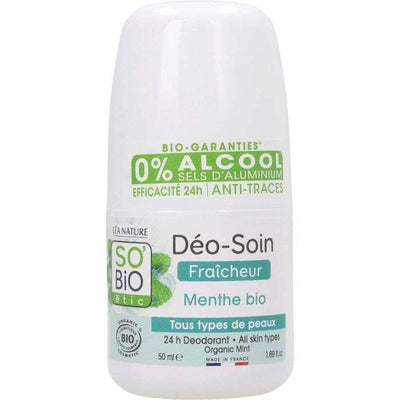 So Bio Deodorant Fraicheur Menthe 50Ml
