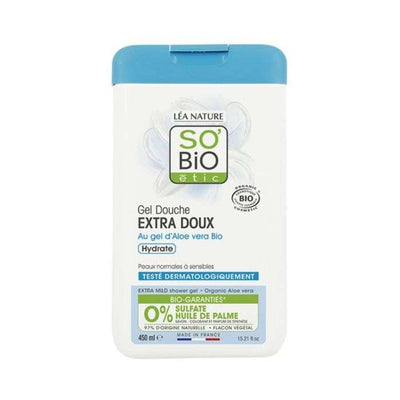 So Bio Gel Douche Aloe Vera Extra Doux 450Ml