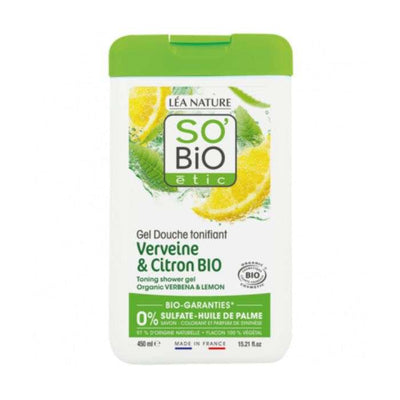 So Bio Gel Douche Verveine Citron 450Ml