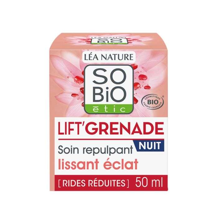 So Bio Grenade Soin Repilpant Nuit 50Ml