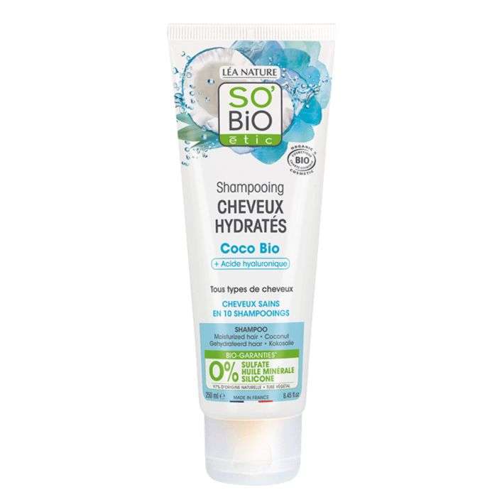 So Bio Shampoing Cheveux Hydrates Coco 250Ml