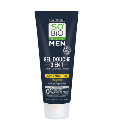 So bio Gel douche Men 3 en 1 Gingembre bio