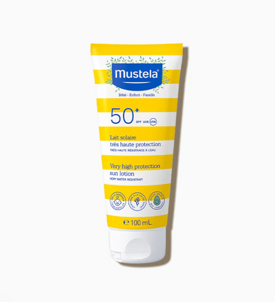 Mustela lait solaire très haute protection spf 50+ 100ml