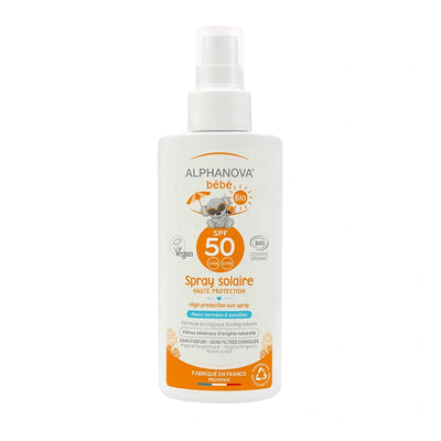 Alphanova Bebe Spray Solaire Spf50 Bio 125 G