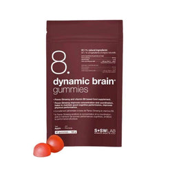 Sswlab 8 Dynamic Brain Gummies 126G 42 Gummies Gout Pomme