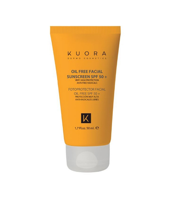 Kuora Ecran Solaire Oil Free Invisible SPF 50+ 50 ml