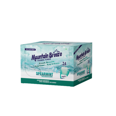 Mountain Breeze Spearmint 24 strips