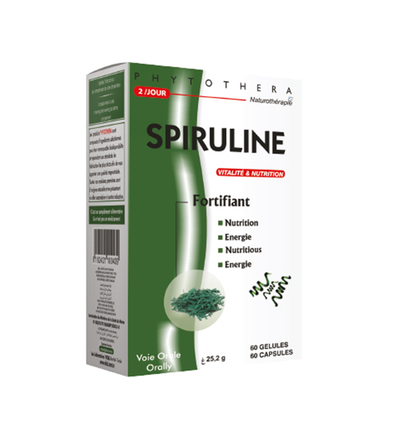 PHYTOTHERA Spiruline 60 gélules