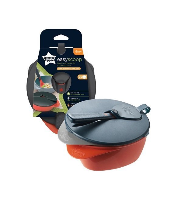 Tommee Tippee 2 Bols avec Couvercle et Cuillère