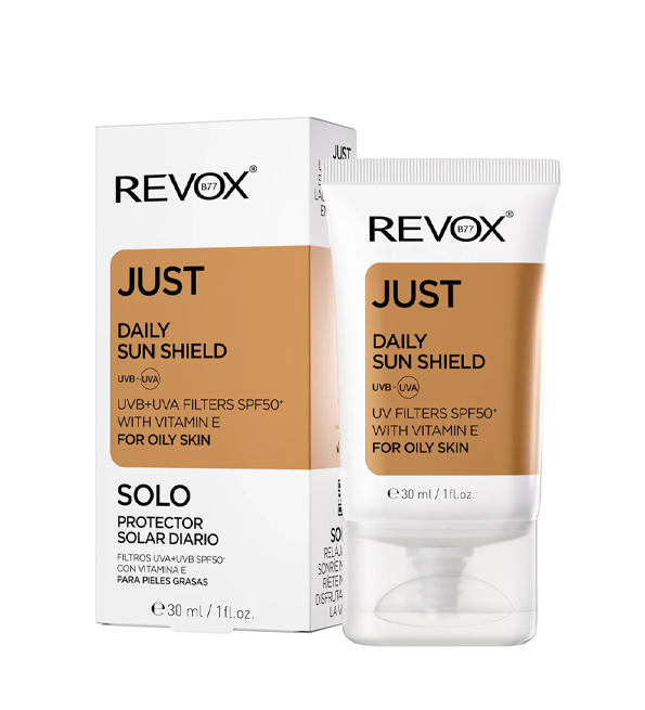 Revox b77 JUST DAILY SUN SHIELD SPF 50+ FOR OILY SKIN 30ML