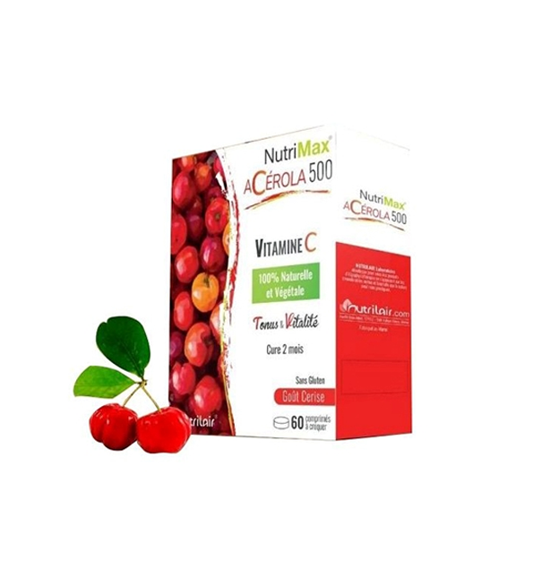 Nutrimax Acerola 500Mg /60 Cps