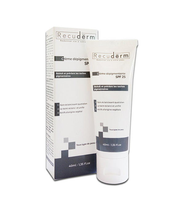 RECUDERM CREME DEPIGMENTANT SPF25 40mL