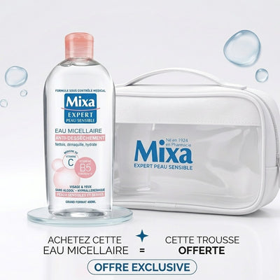 Mixa Eau Micellaire Physiologique Peaux Sensible & Seche 400ml