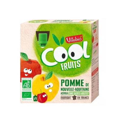 Vitabio Cool Fruits Pomme 4 X 90G