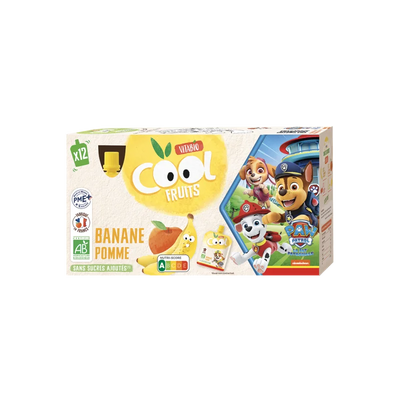 Vitabio Cool Fruits POMME BANANE 12x90G