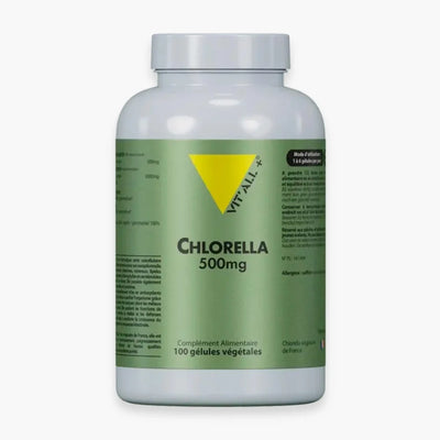 Vit'All+ Chlorella 500 Mg 100 Gelules Vegetales