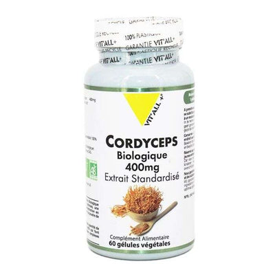 Vit'All+ Cordyceps Biologique 400 Mg 60 Gelules