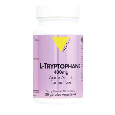 Vit'All+ L Tryptophane 400 Mg 30 Gelules Vegetales
