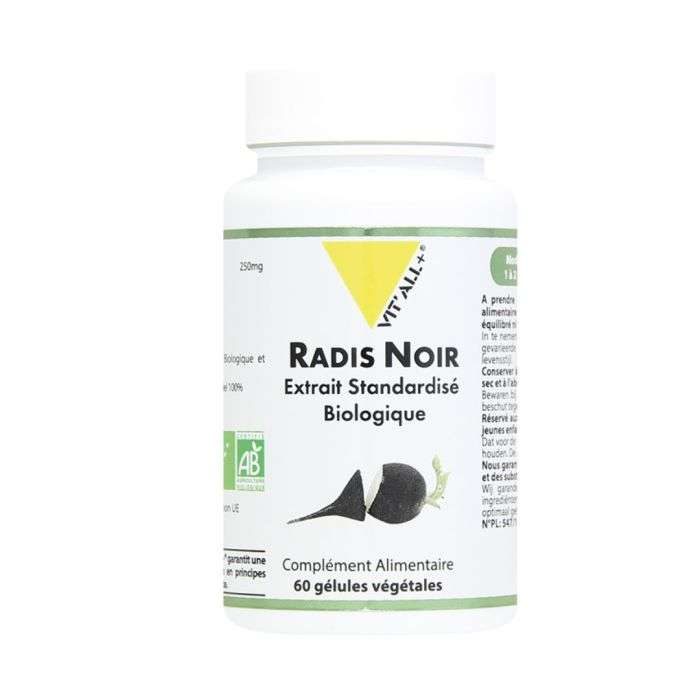 Vit'All+ Radis Noir 250 Mg 60 Gelules