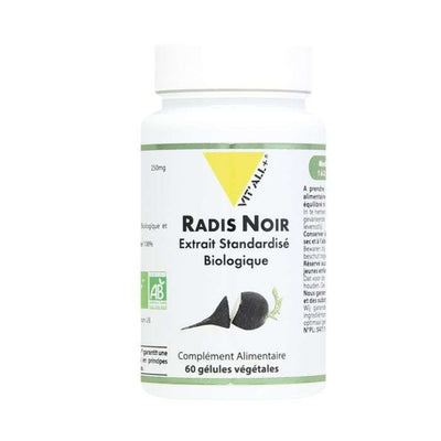 Vit'All+ Radis Noir 250 Mg 60 Gelules