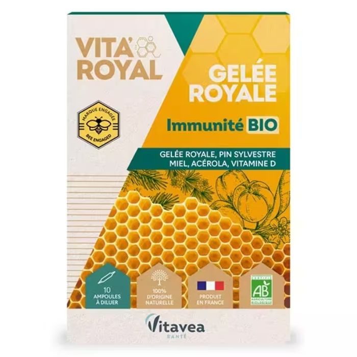 Vitavea Gelee Royal Immuinite Bio 10 Ampoules