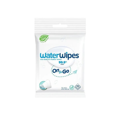 Waterwipes Lingettes On The Go 10 Unites
