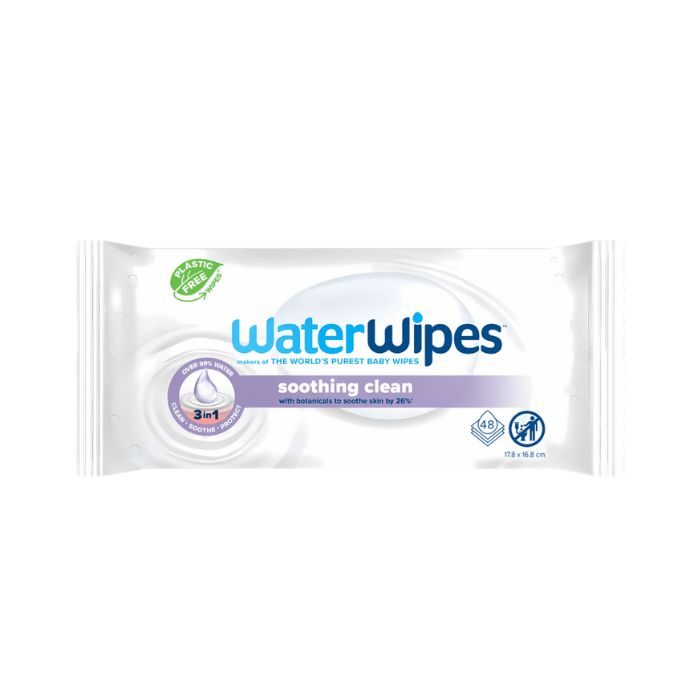 Waterwipes Lingettes Soothing Clean 48 Unites