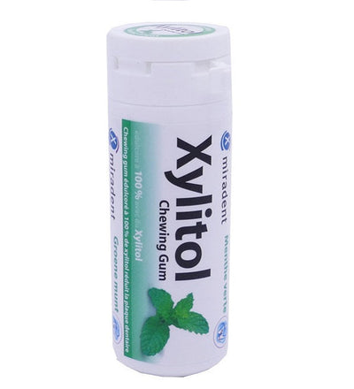 Miradent Xylitol 30 Chewing Gum Menthe Verte