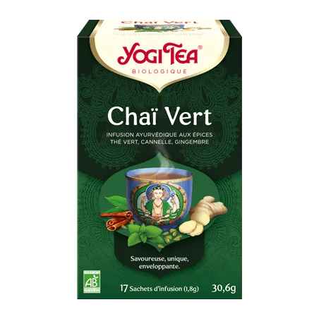 Yogi Tea - CHAI VERT 17 Sachets