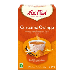 Yogi Tea - CURCUMA ORANGE 17 Sachets