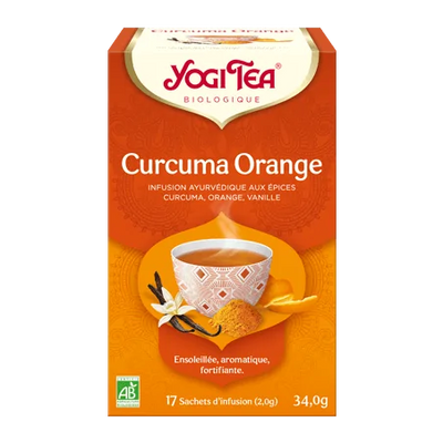 Yogi Tea - CURCUMA ORANGE 17 Sachets