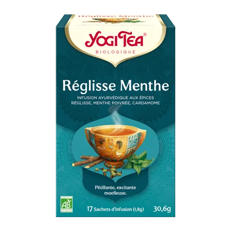 Yogi Tea - REGLISSE MENTHE 17 Sachets