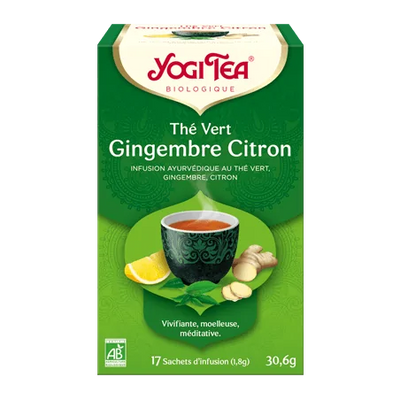 Yogi Tea - THE VERT GINGEMBRE CITRON 17 Sachets
