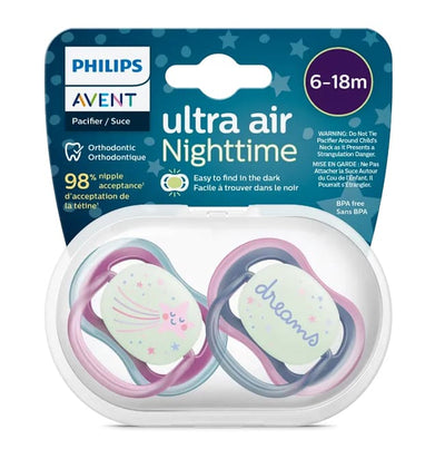 Avent ultra air Sucette Girl 6-18M SCF376/14