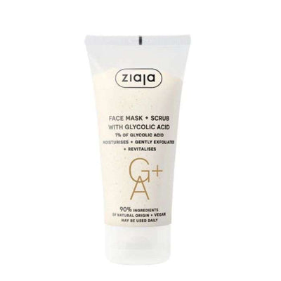 Ziaja Ga+ Masque + Gommage A L'Acide Glycolic 1% Ga 55Ml