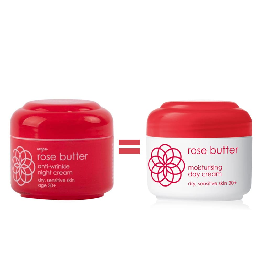 Ziaja Rose Butter Creme De Nuit Anti Age 50 ml - Crème De Jour 50Ml Offerte