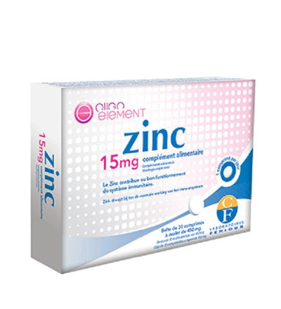 Fenioux Zinc 15Mg 30 Comprimés