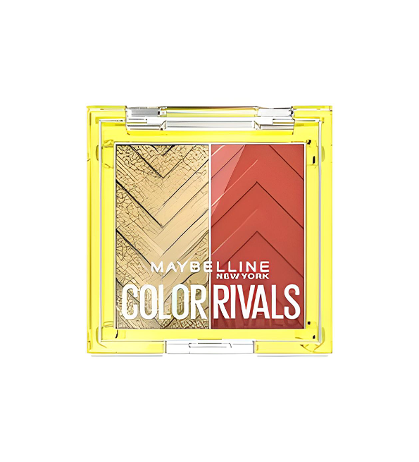 Maybelline Color Rivals Chill X Daring Duo de palettes d'ombres à paupières