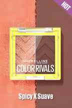 Maybelline Color Rivals Spicy X Suave Duo de palettes d'ombres à paupières